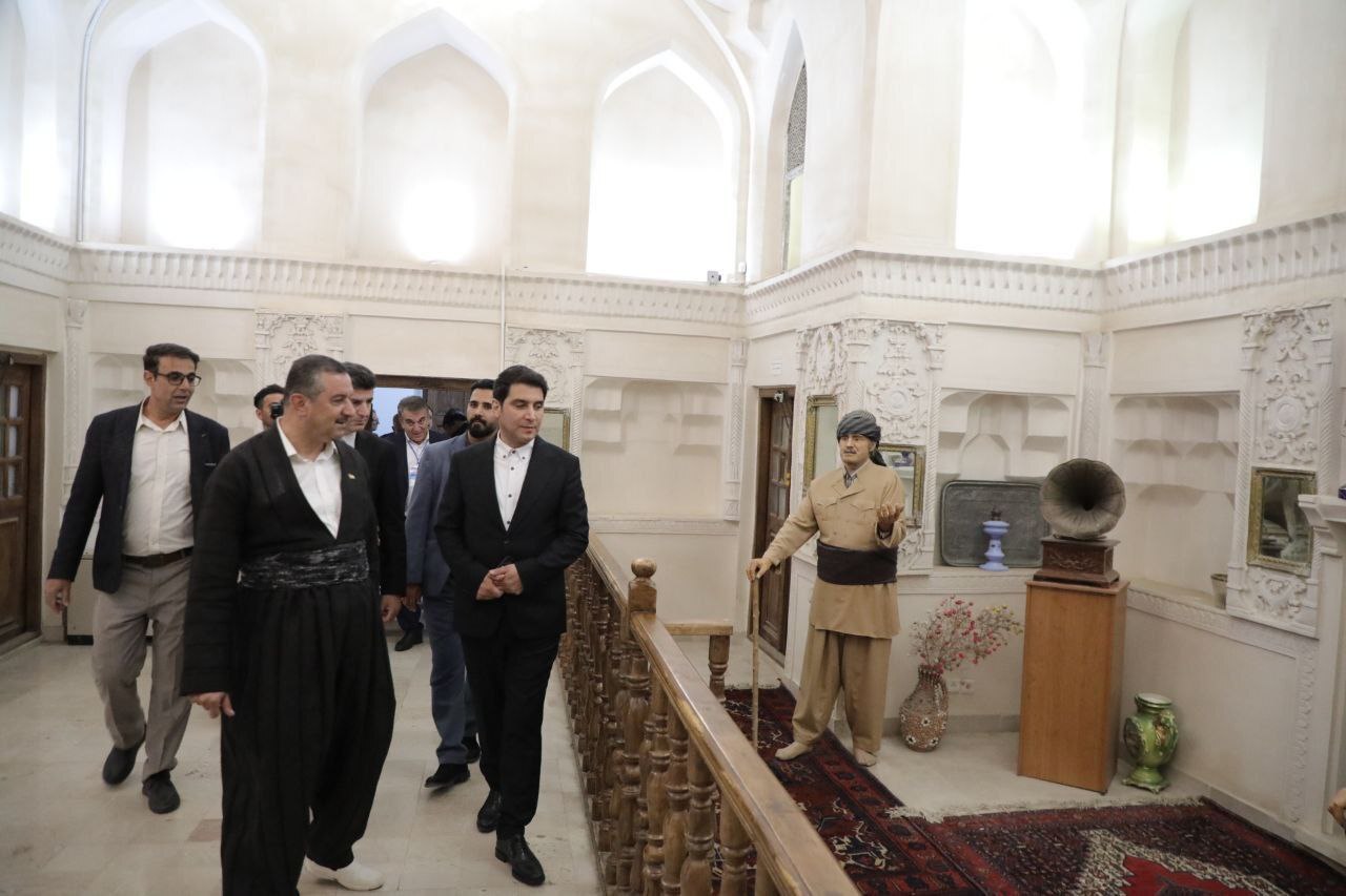 بازدید استانداران اقلیم کردستان از گنجینه فرهنگ و اصالت و تمدن کردستان