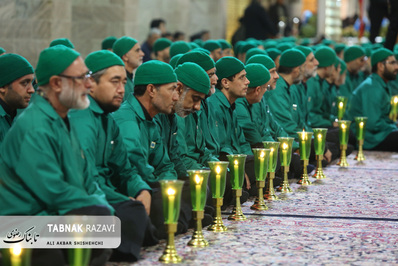 مراسم شام غریبان امام رضا ع