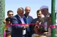 افتتاح زمین چمن مصنوعی روستای احمدآباد سرا در سقز همزمان با هفته دولت + تصاویر